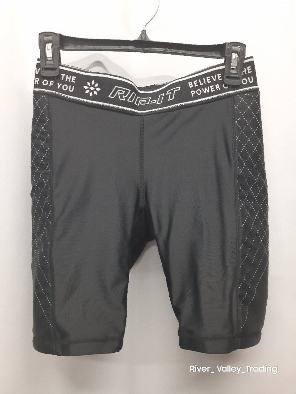 RIP-IT Womens Period Protection Pro Softball Sliding Shorts Padded Black Size M